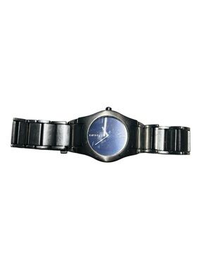 DKNY Silver Bracelet Watch with Blue Dial